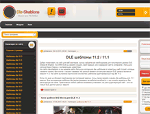 Tablet Screenshot of dle-shablons.ru